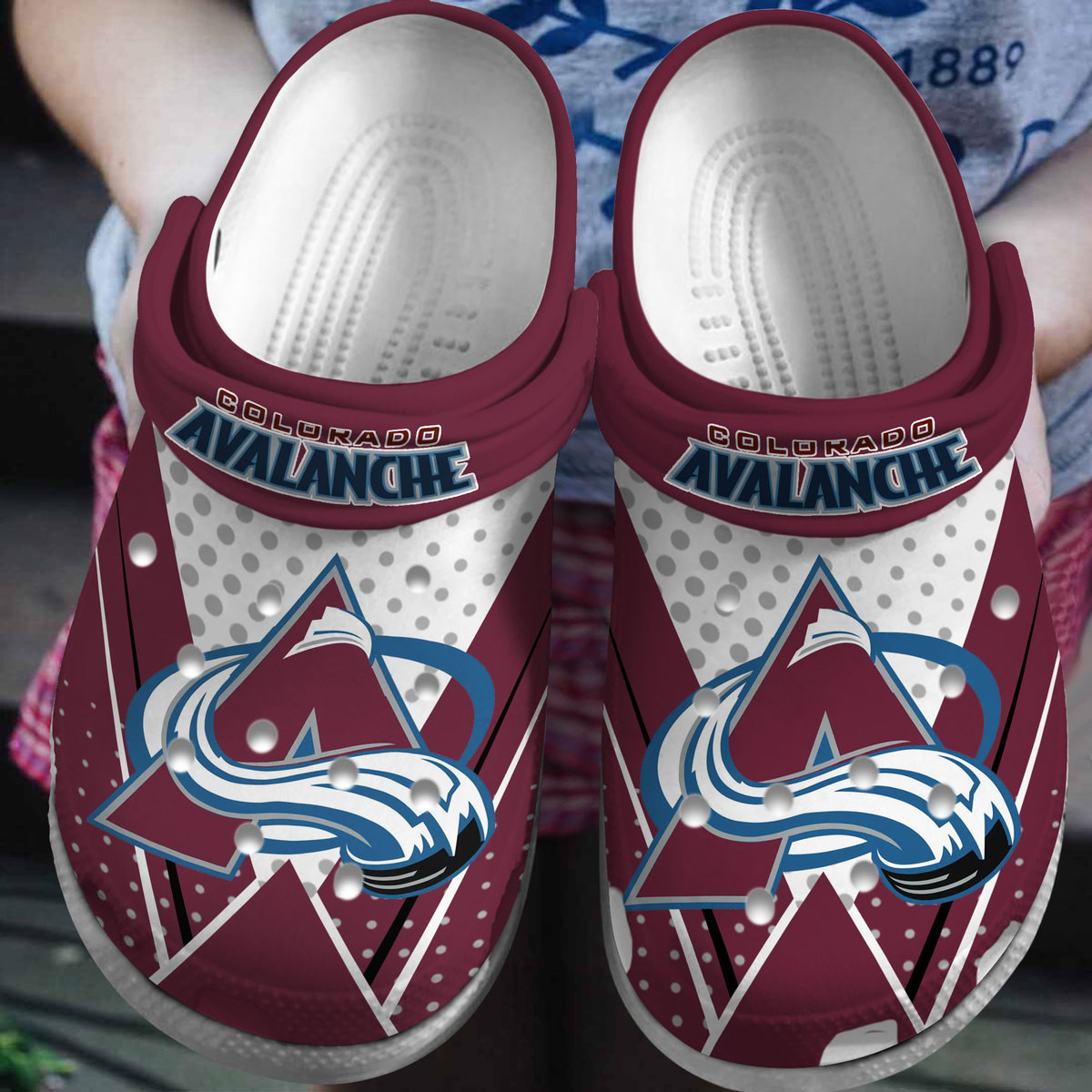Colorado Avalanche Crocs