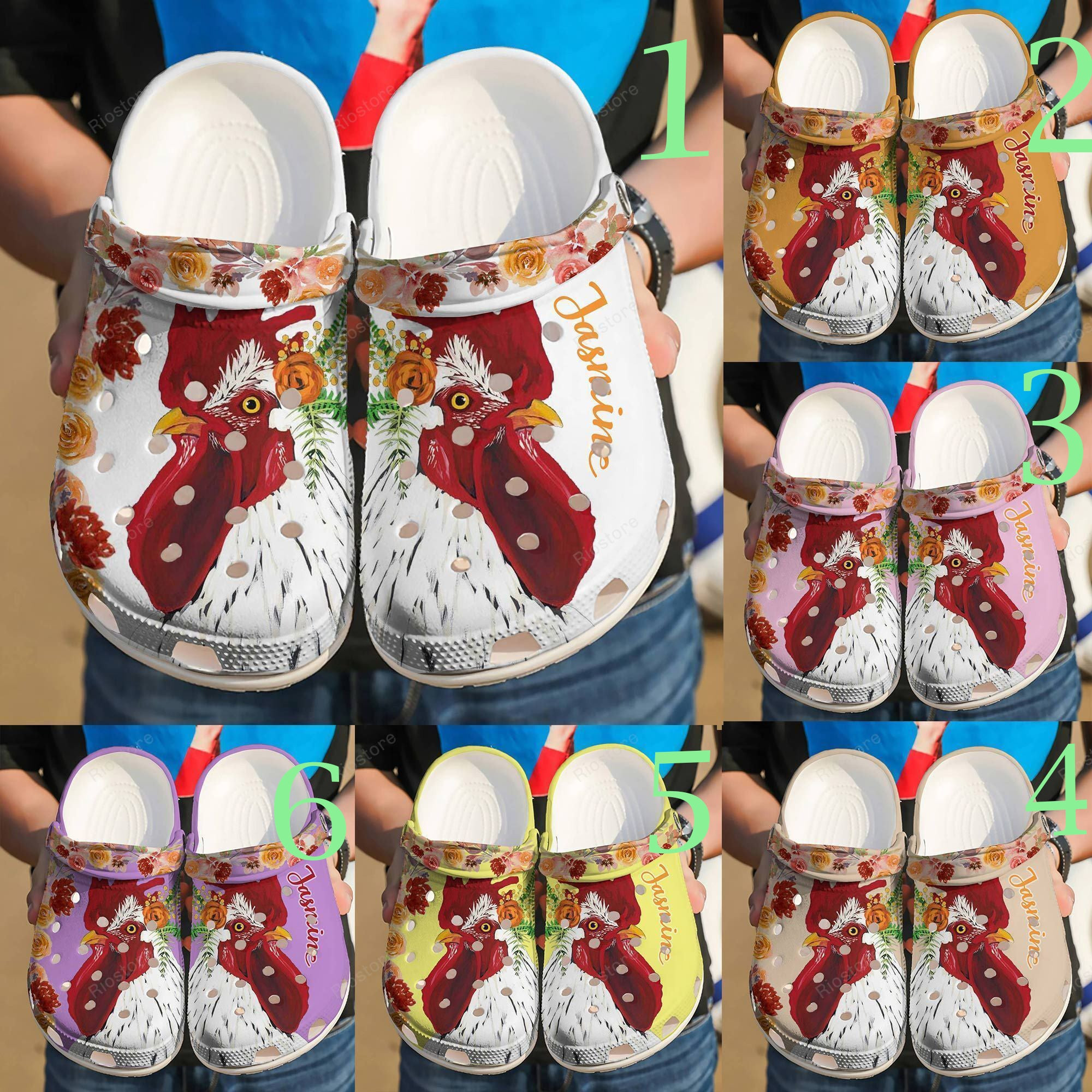 Cupcake Lover Colorful Crocs