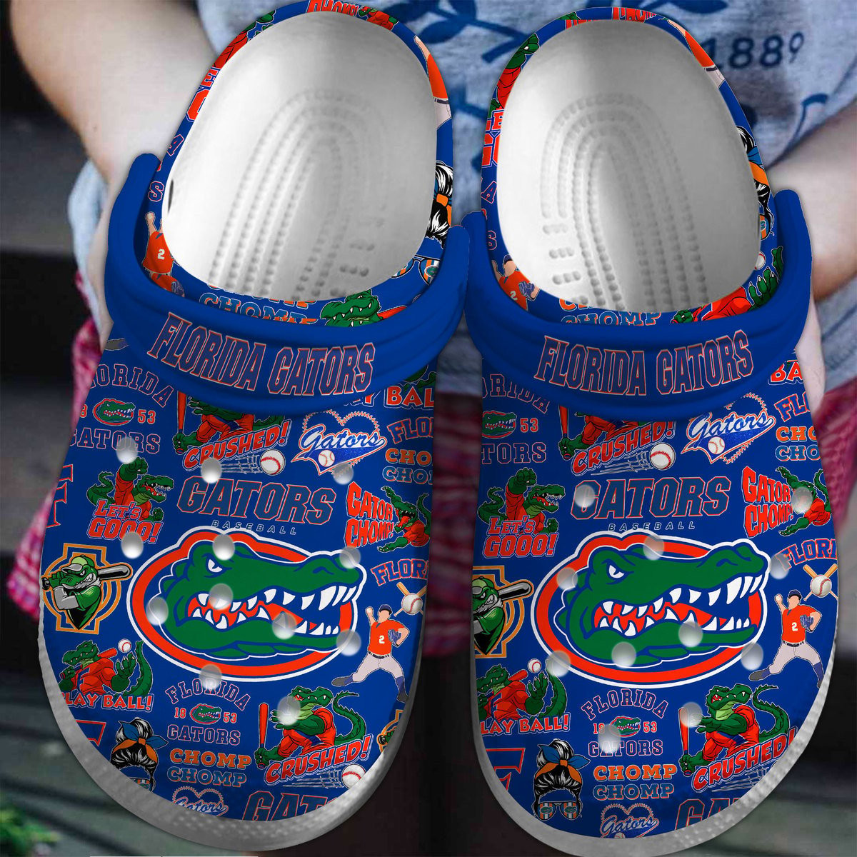 Florida Gators Ncaa Sport Clogs College Football Game Day Fan Crocs
