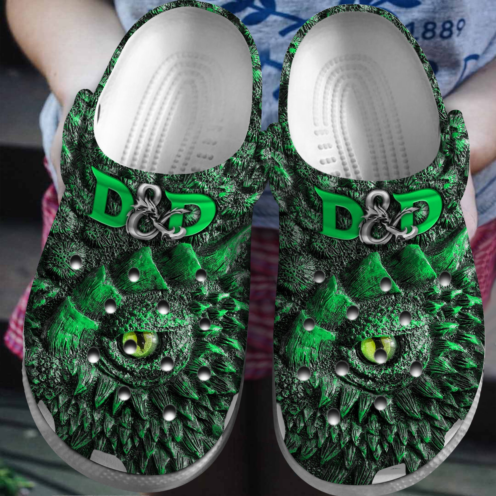 Dungeons And Dragons Movie Game Clogs Fantasy Gamer Crocs For D&D Fans