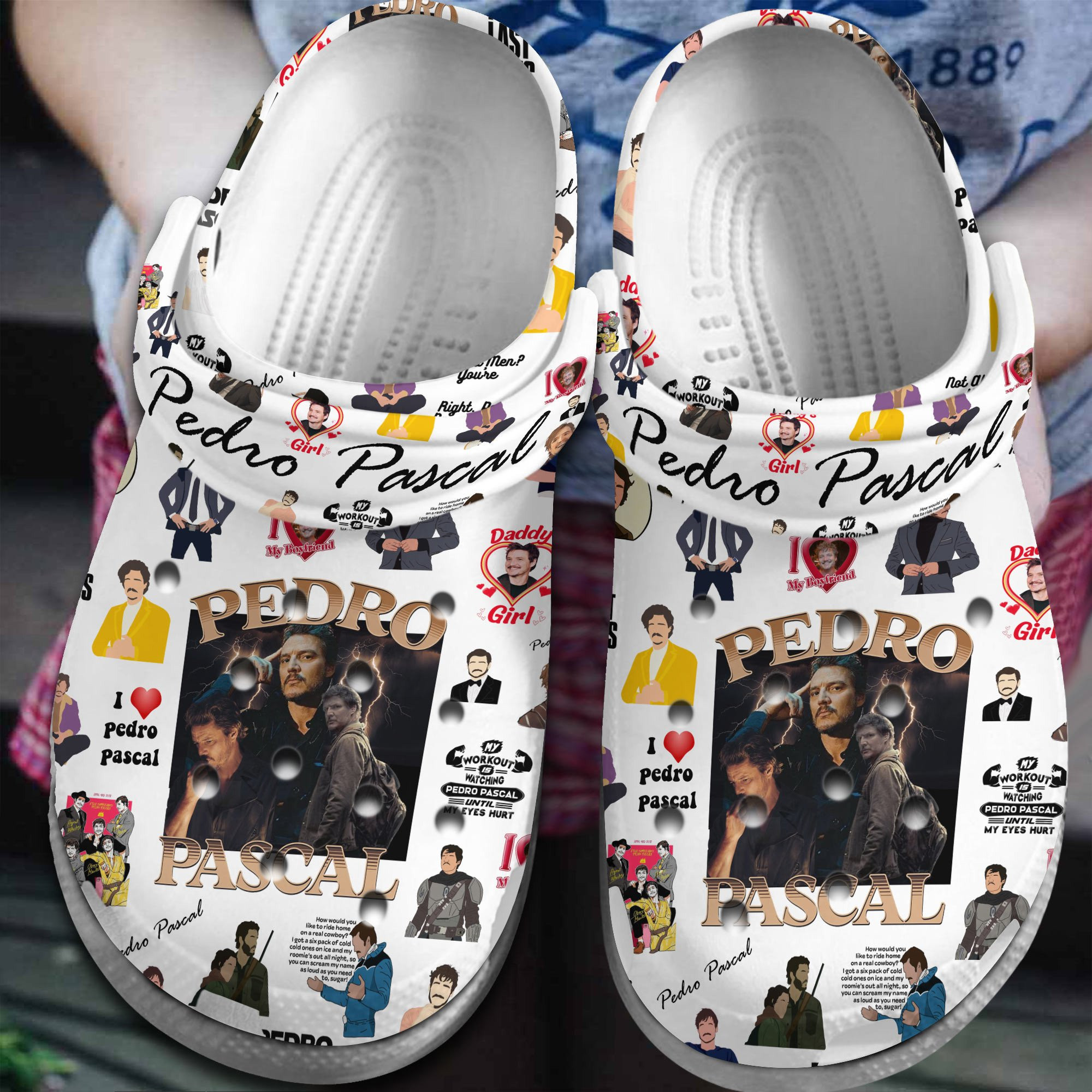 Pedro Pascal Star Wars Movie Classic Clogs Crocs Style