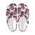 Chihuahua Purple Floral Unisex Clogs Shoes Crocs