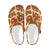 Giraffe Texture Print Unisex Clogs Shoes Crocs