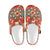 Aztec Red Print Pattern Unisex Clogs Shoes Crocs