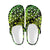 Paisley Green Design Print Unisex Clogs Shoes Crocs