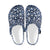 Leopard Blue Skin Print Unisex Clogs Shoes Crocs