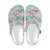 Flamingo Background Themed Print Unisex Clogs Shoes Crocs