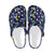 Shark Neon color Print Unisex Clogs Shoes Crocs