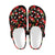 Red Rose Themed Print Unisex Clogs Shoes Crocs