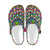 Bohemian Colorful Style Print Unisex Clogs Shoes Crocs