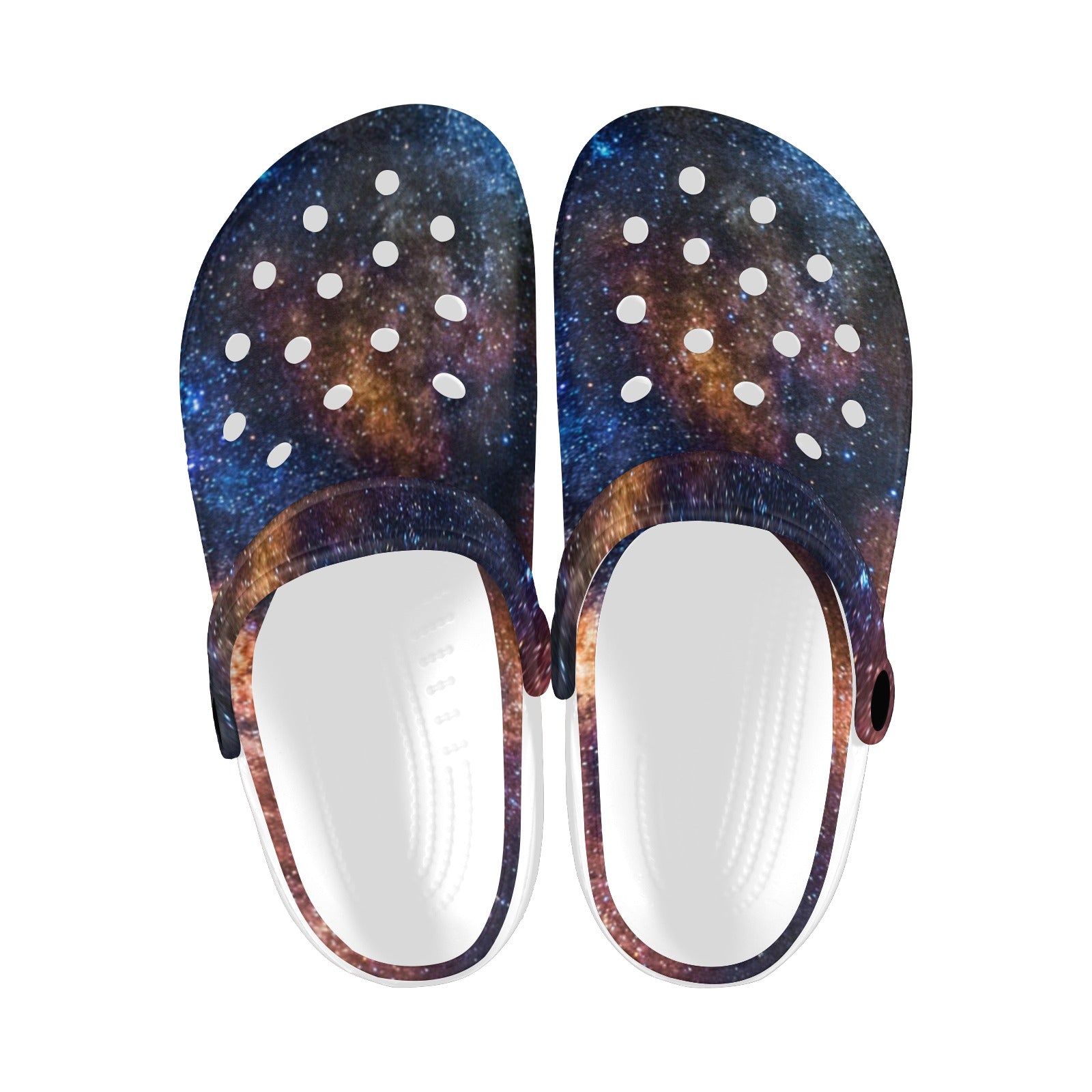 Celestial Milky way Galaxy Unisex Clogs Shoes Crocs