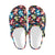 Monkey Colorful Design Themed Print Unisex Clogs Shoes Crocs
