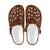 Agricultural Brown Wheat Print Pattern Unisex Clogs Shoes Crocs
