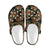 Horse Embroidery with Flower Design Unisex Clogs Shoes Crocs