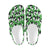Panda Bear Pattern Themed Print Unisex Clogs Shoes Crocs