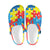 Autism Awareness Puzzles Design Print Unisex Clogs Shoes Crocs