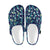 Peacock Feather Blue Design Print Unisex Clogs Shoes Crocs