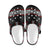 Checkered Flag Red Line Style Unisex Clogs Shoes Crocs