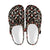 Skull Roses Bone Design Themed Print Unisex Clogs Shoes Crocs