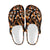 Eye of Horus in Flame Print Unisex Clogs Shoes Crocs