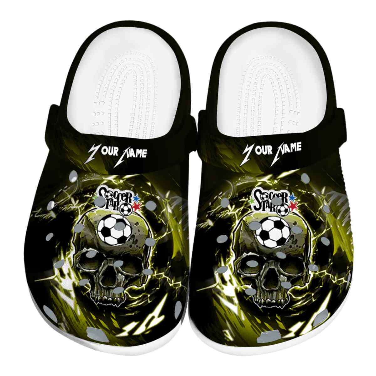 Soccer Classic Crocband Clogs Sport Fan Shoes