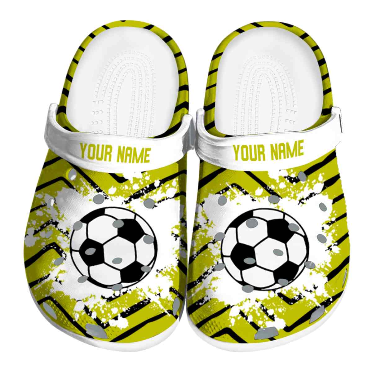 Soccer Match Crocband Clogs For Men Women Kids