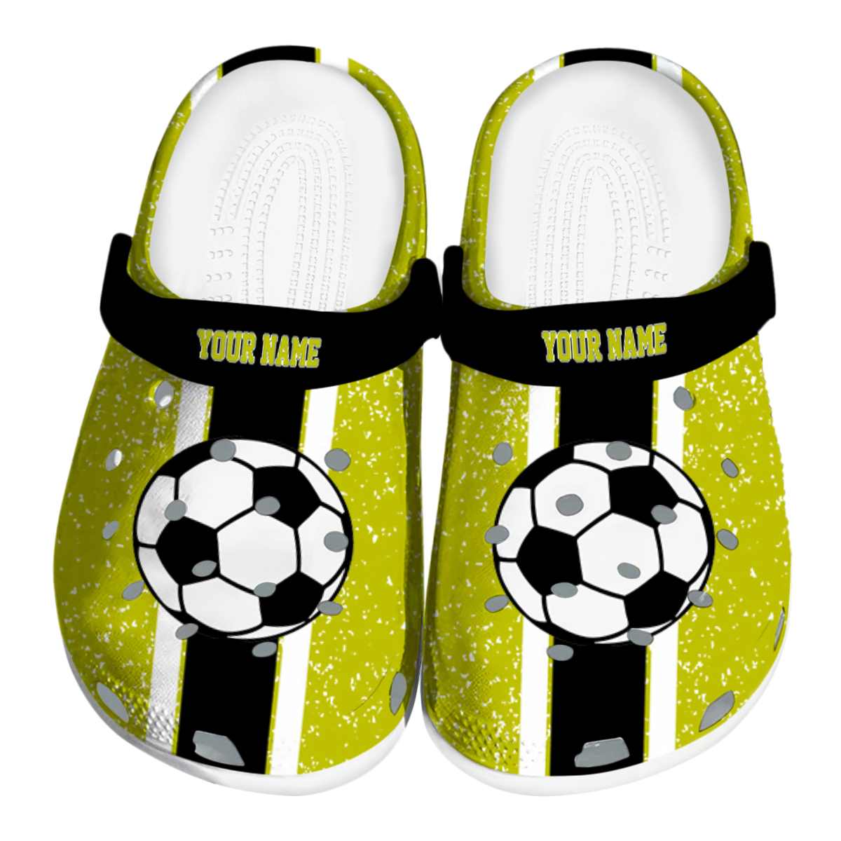 Soccer Team Spirit Crocband Clogs