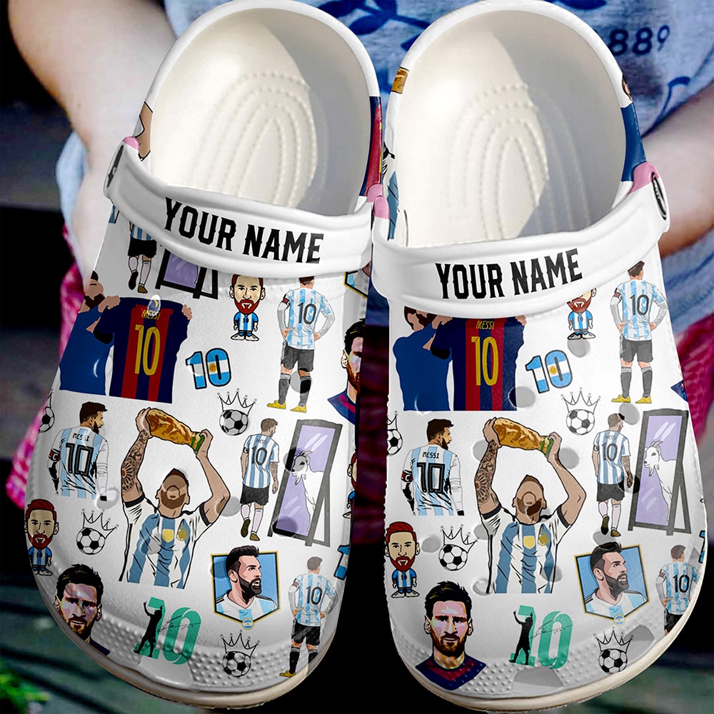 Lionel Messi World League Crocs Clogs