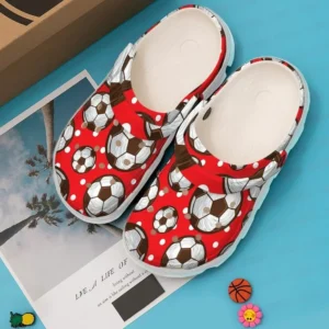 Cronocare Soccer Ball Pattern 102 Crocs Clog Gift For Lover
