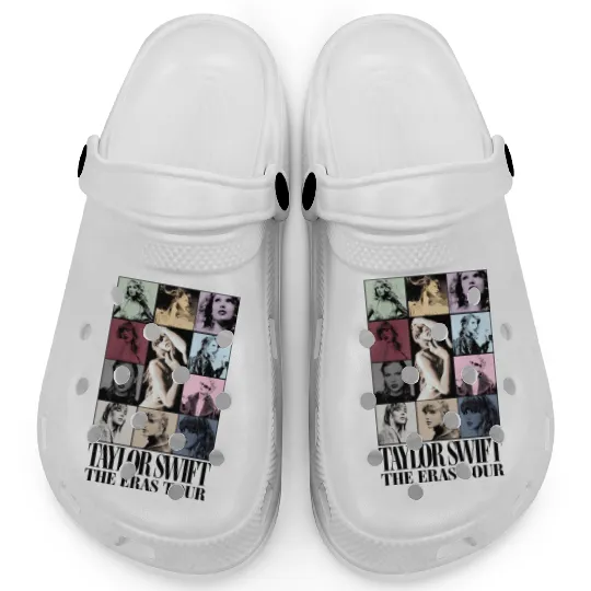 Ghost Print Taylor Swift Clogs Crocs