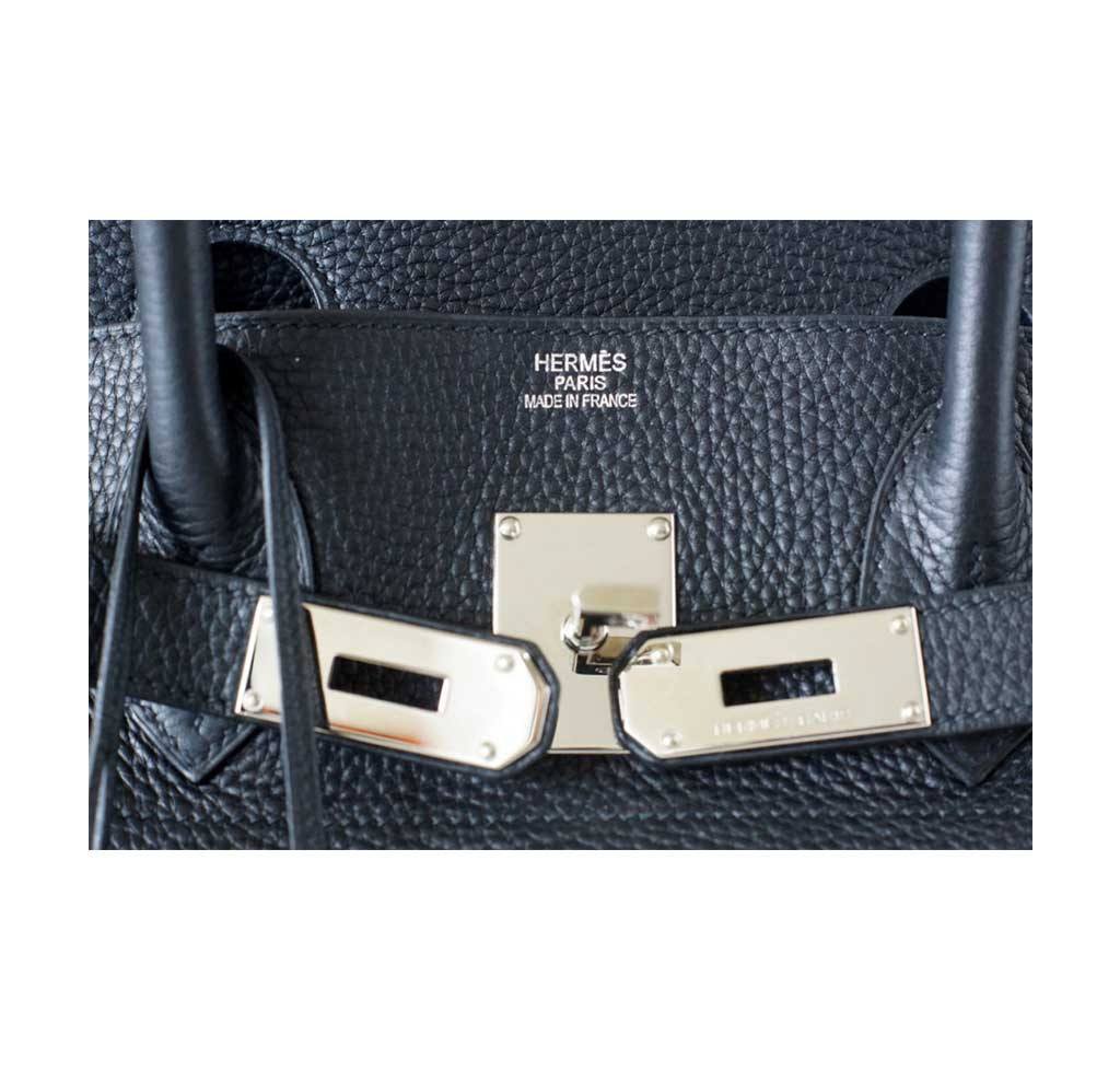 Hermes Birkin JPG Shoulder Bag Black