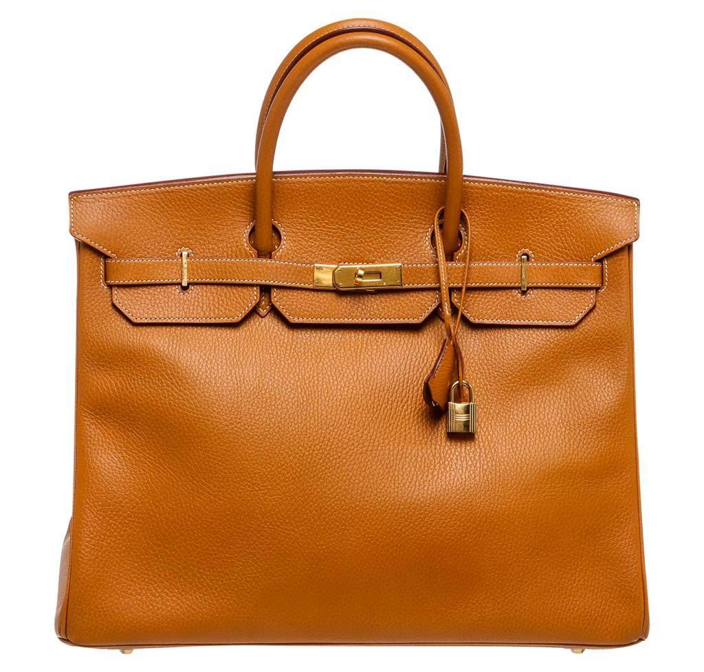 Hermes Birkin 40 Gold Togo Bag GHW