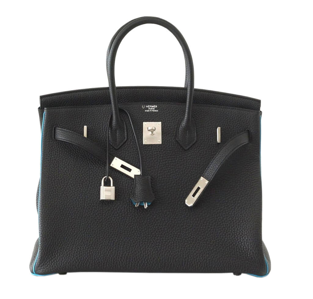 Hermes Birkin 35 Bag 2-Tone Special Order Horseshoe