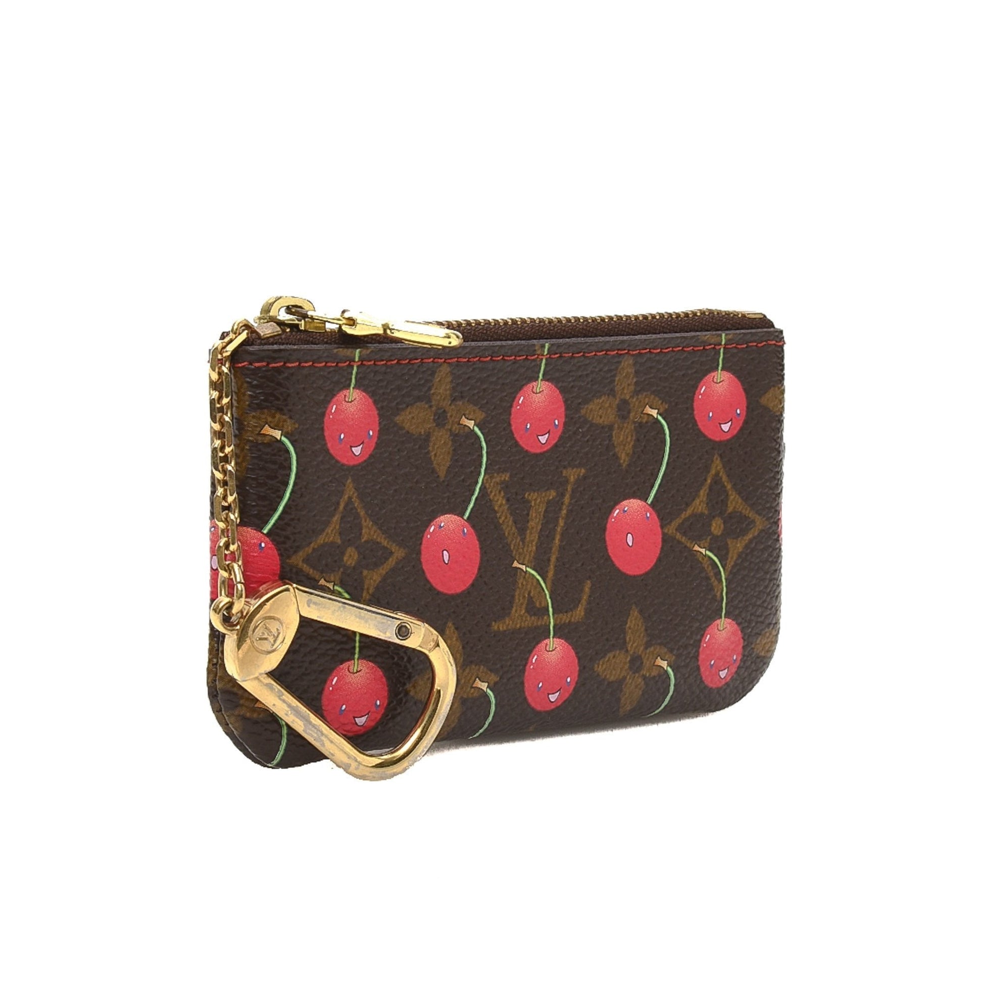 Louis Vuitton Monogram Cherry Pochette Cles