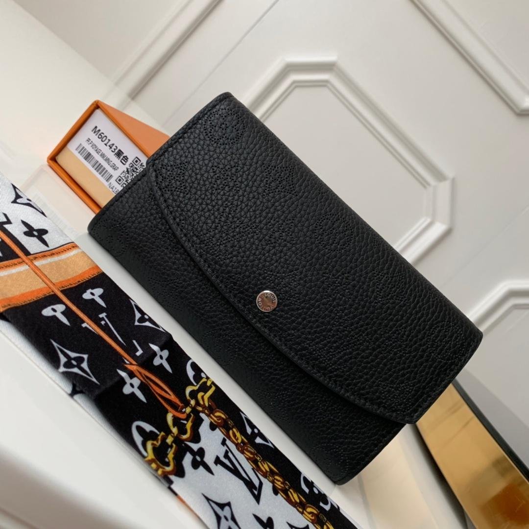 Louis Vuitton Mahina Iris Wallet NM Black