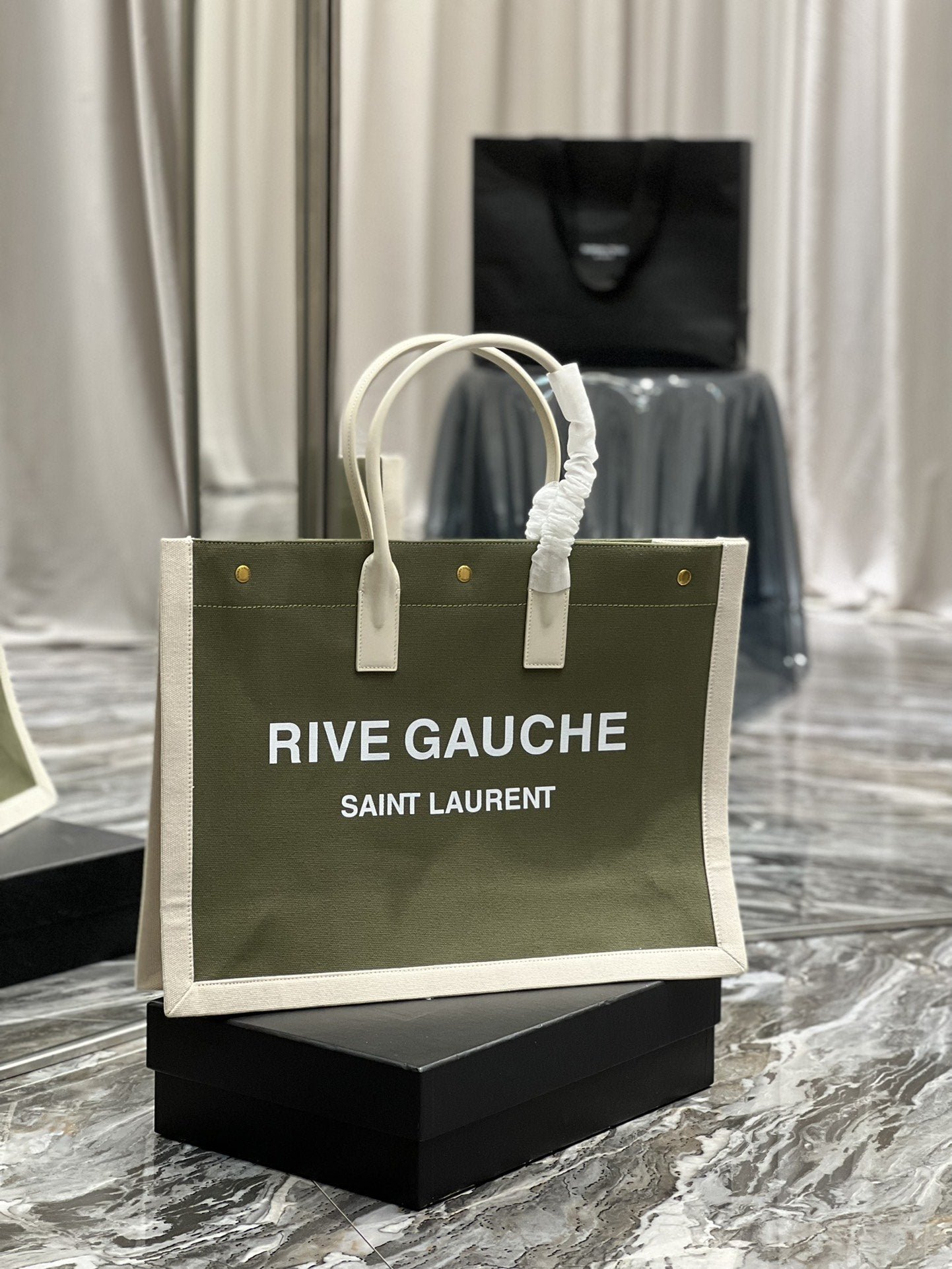 Saint Laurent Rive Gauche Tote Bag 48cm