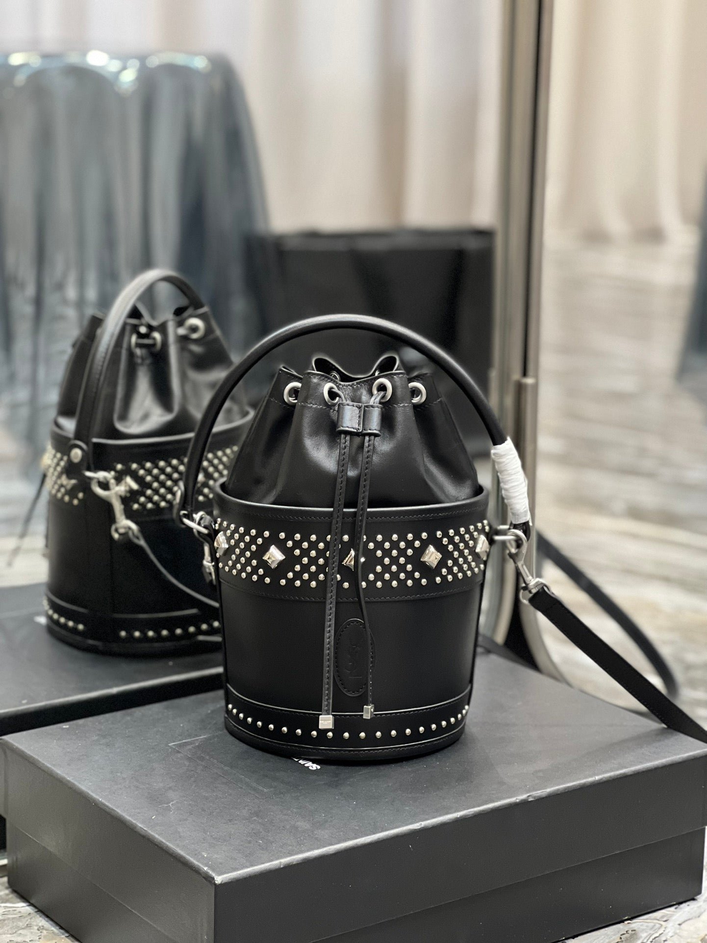 Saint Laurent Bahia Bucket Bag 25cm