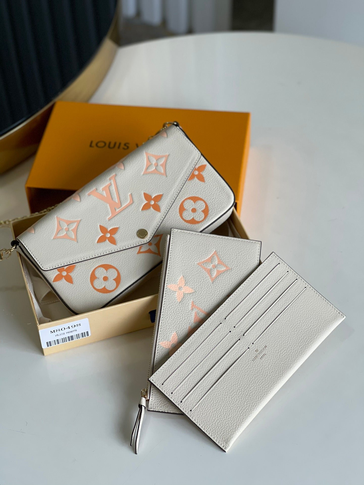 Louis Vuitton Vitorine Wallet 21cm White