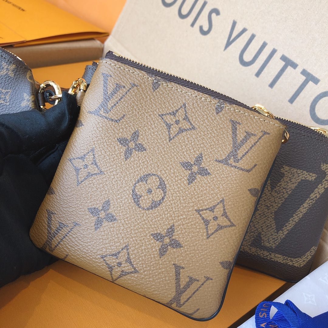 Louis Vuitton Trio Pouch Monogram