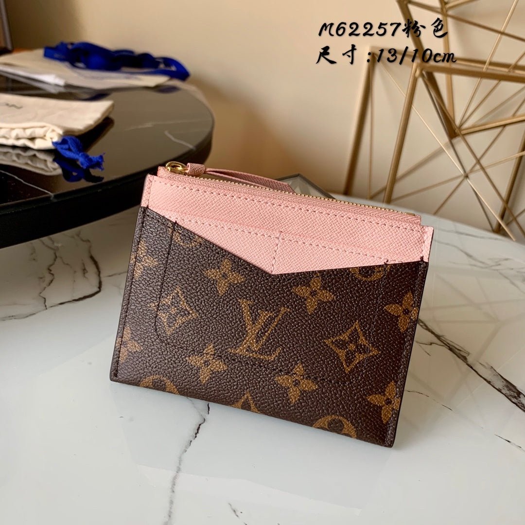 Louis Vuitton Porte-Carte Zippe 13cm Brown