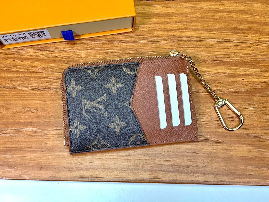 Louis Vuitton Recto Verso Monogram Wallet 13cm Brown