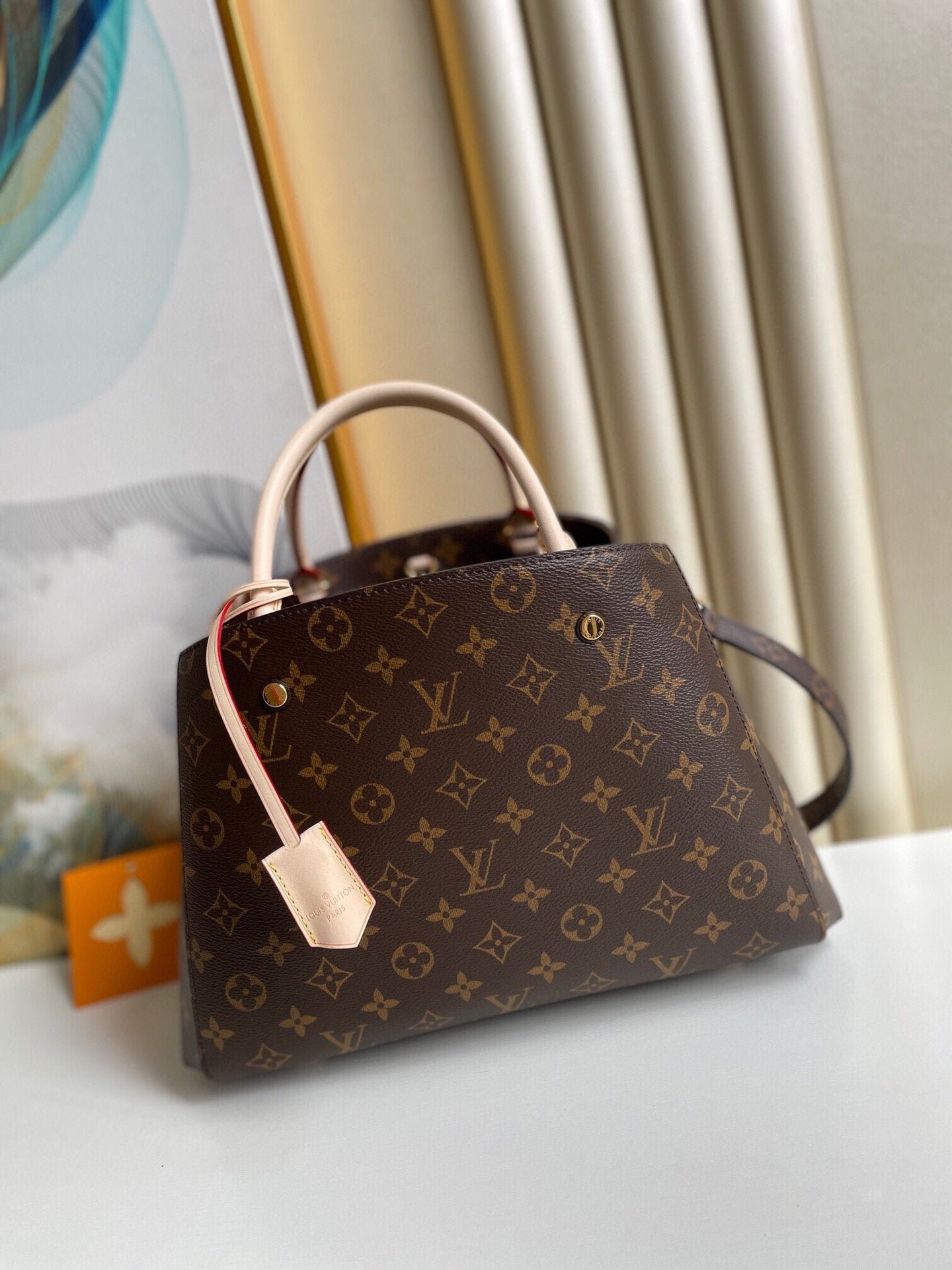 Louis Vuitton Montaigne MM 33cm Brown