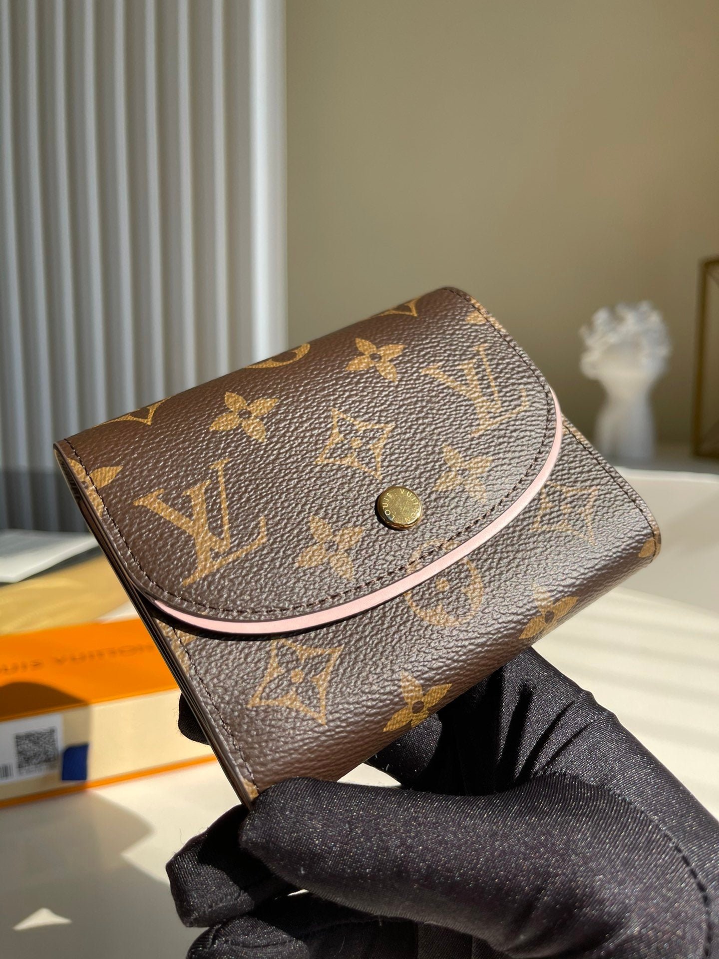 Louis Vuitton Monogram Wallet 12cm Brown