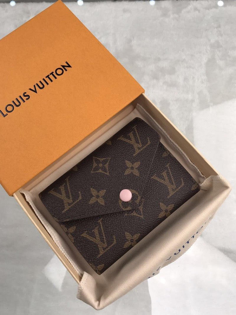 Louis Vuitton Monogram Wallet 12cm Brown