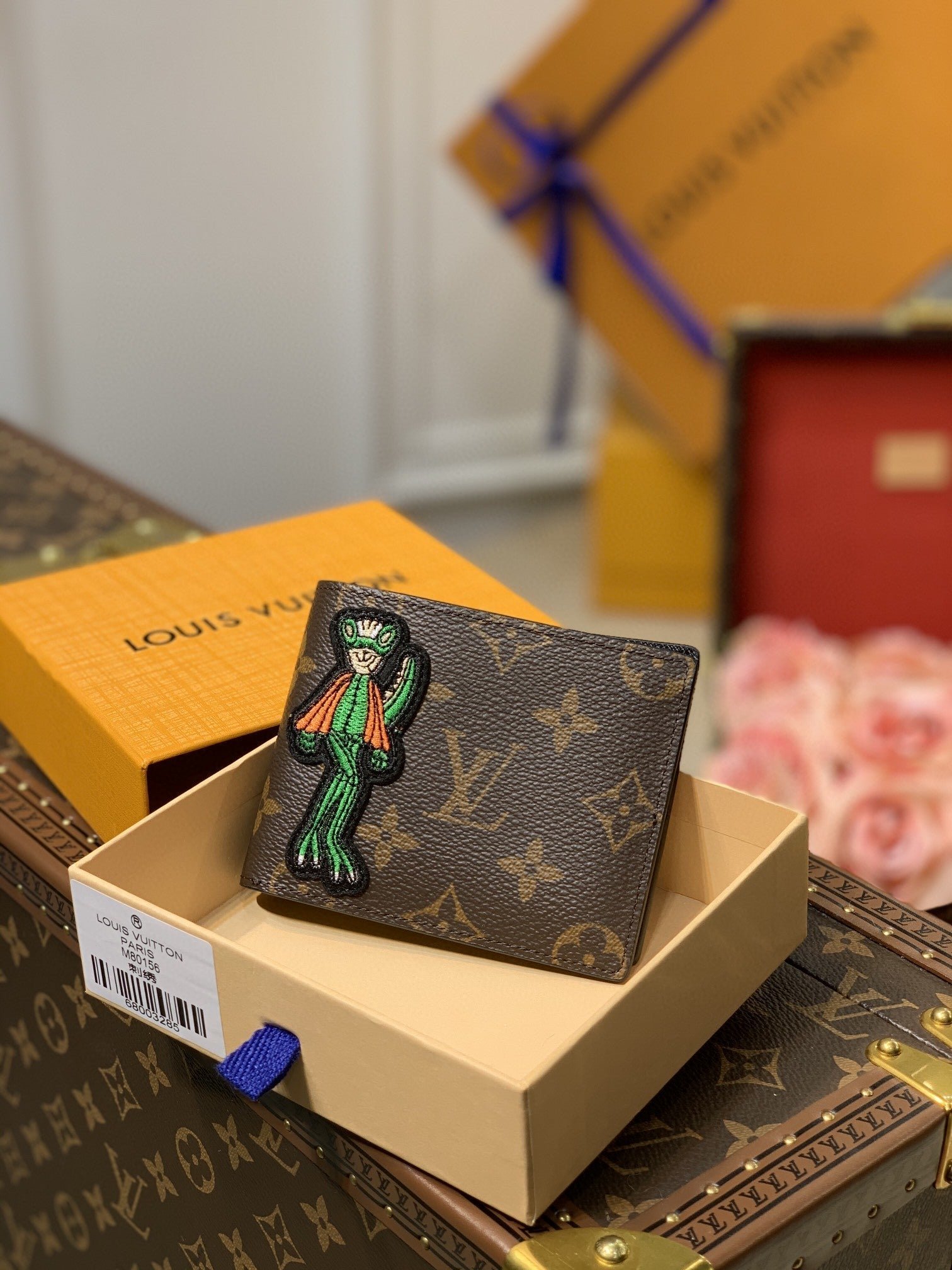 Louis Vuitton Monogram Wallet 11cm Brown