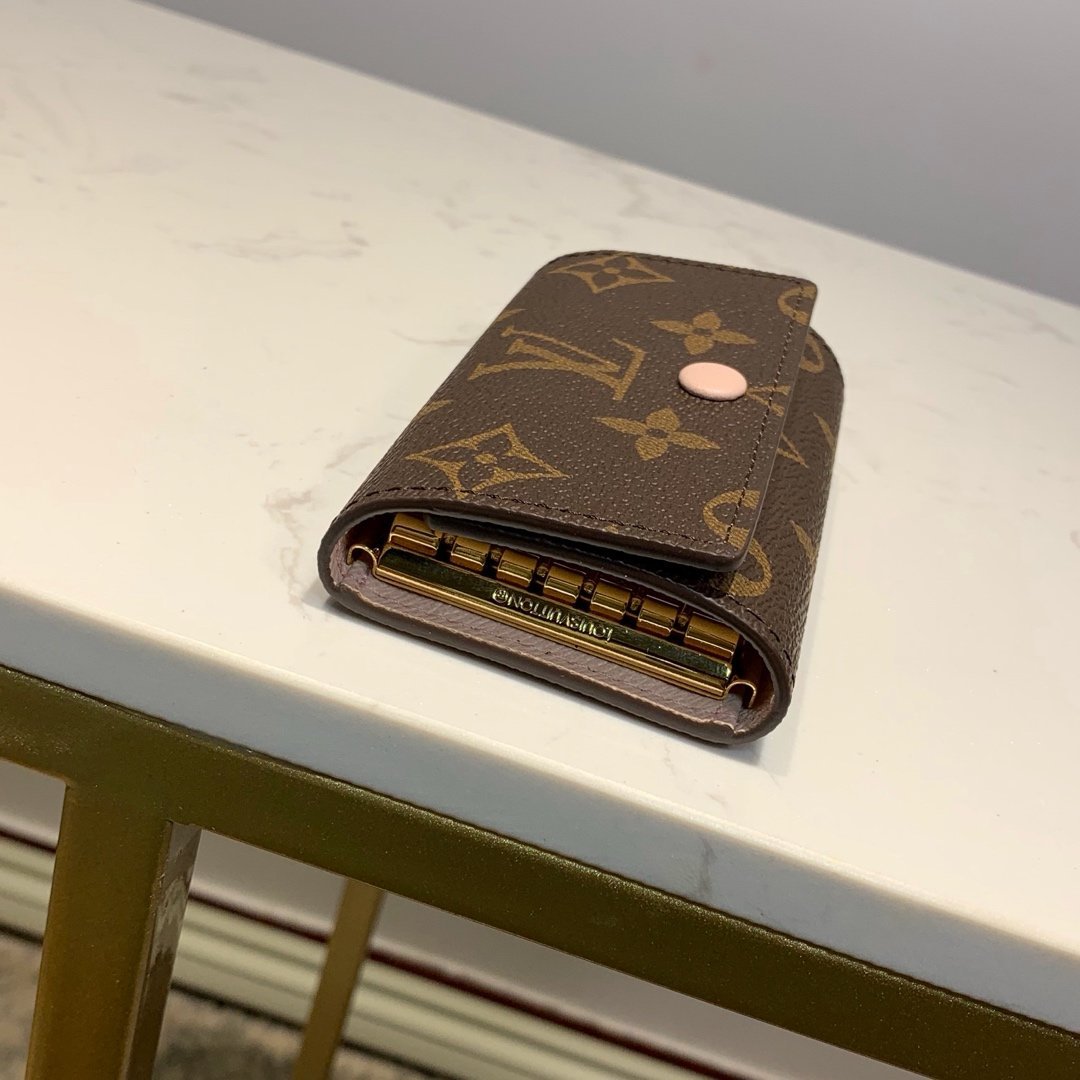 Louis Vuitton Monogram Wallet 10cm Brown