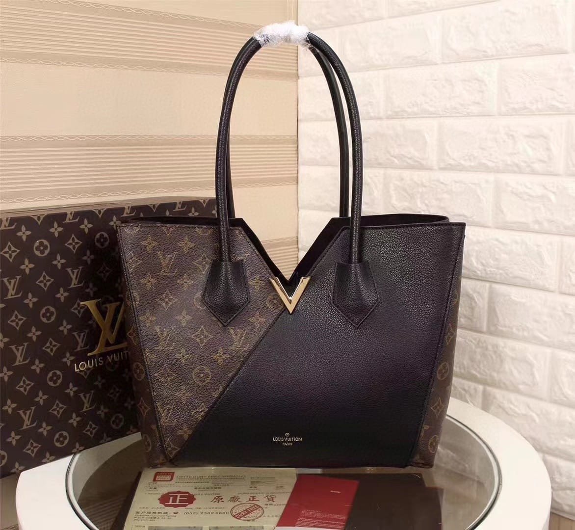 Louis Vuitton Kimono Tote Bag 39cm Monogram Canvas Spring/Summer Collection M41856 Noir