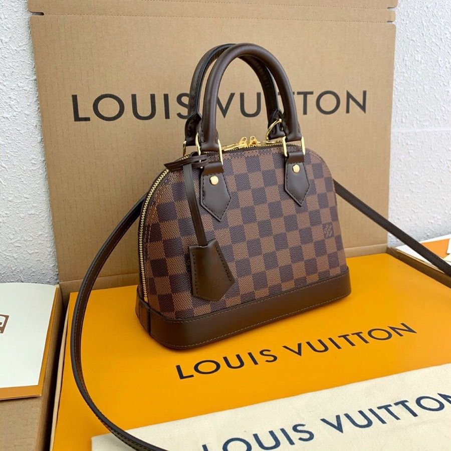 Louis Vuitton Alma BB Damier Ebene Canvas 25cm