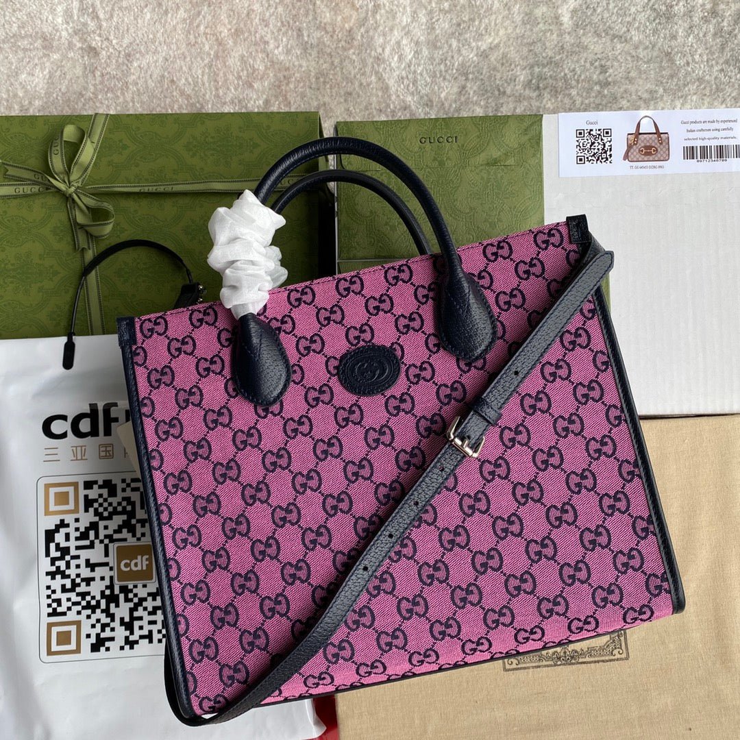 GG Multicolour Small Tote Bag 31cm