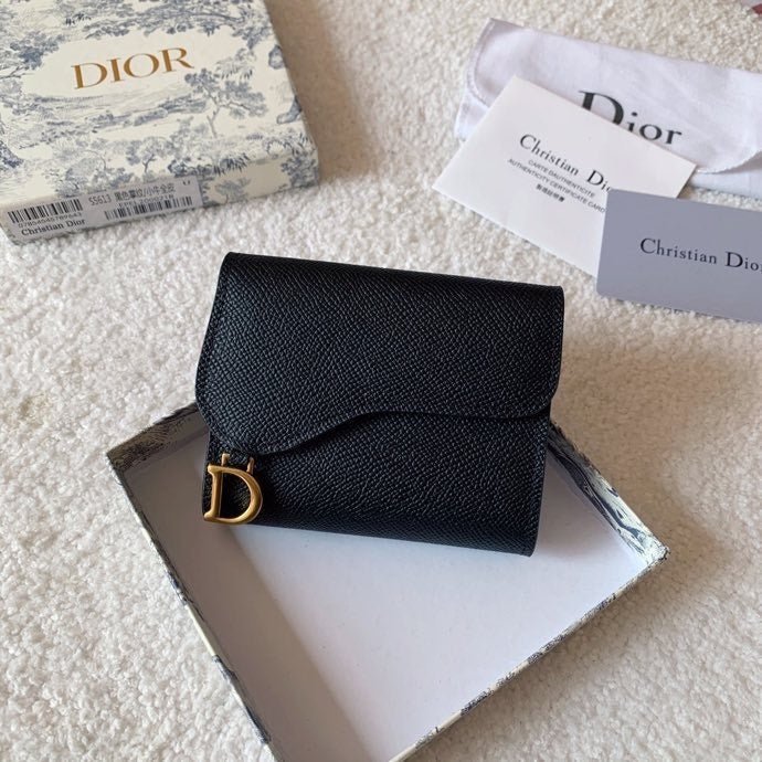 Christian Dior Black Wallet 11cm